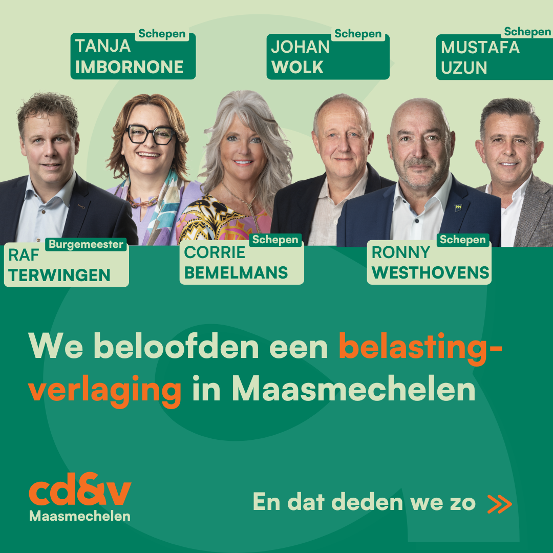 We beloofden een belastingverlaging in Maasmechelen (4)